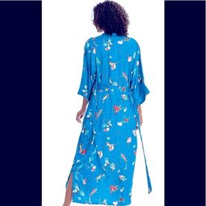 BABEYOND Long Print Kimono Robe